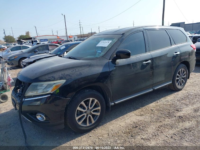 2013 NISSAN PATHFINDER S/SV/SL/PLATINUM - 5N1AR2MN3DC600104