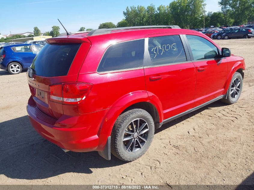 2017 DODGE JOURNEY SE - 3C4PDDAGXHT615952