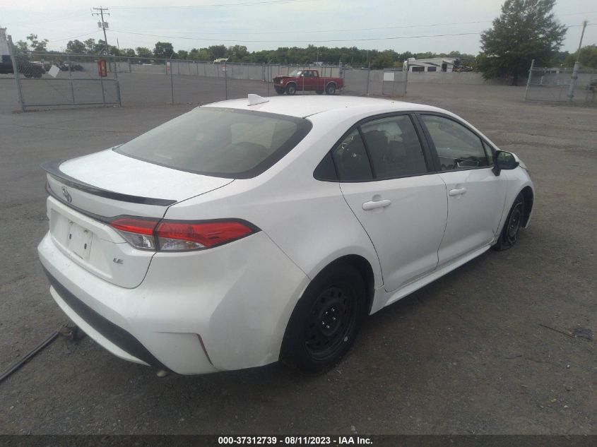 2020 TOYOTA COROLLA LE - JTDEPRAE9LJ024313