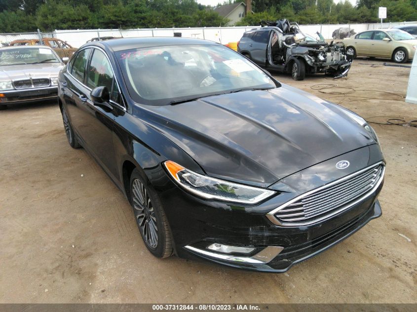 2017 FORD FUSION SE - 3FA6P0HD7HR304781