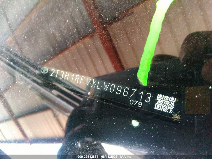 2020 TOYOTA RAV4 LE - 2T3H1RFVXLW096713