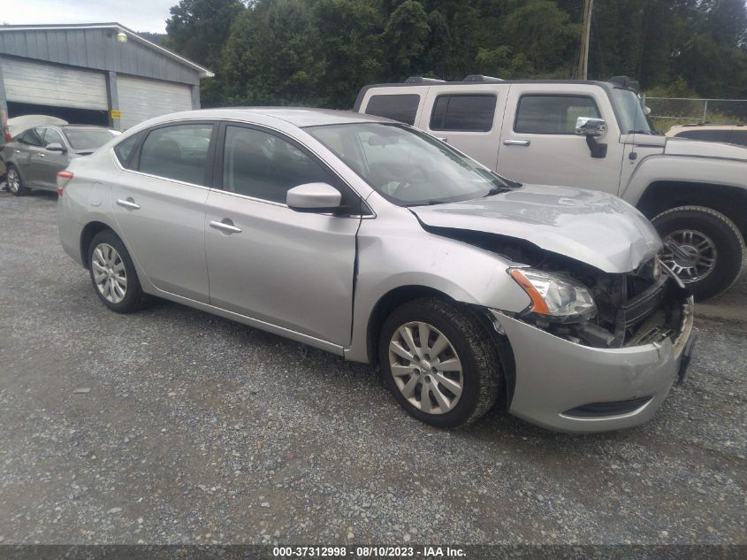 2015 NISSAN SENTRA SR/SL/S/SV/FE+ S - 3N1AB7AP1FY253252