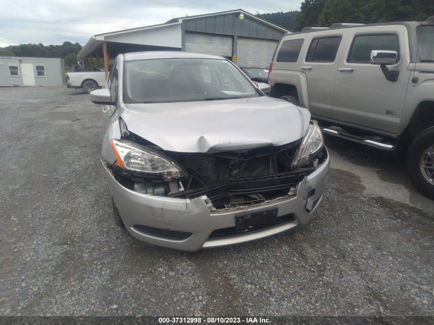 2015 NISSAN SENTRA SR/SL/S/SV/FE+ S - 3N1AB7AP1FY253252