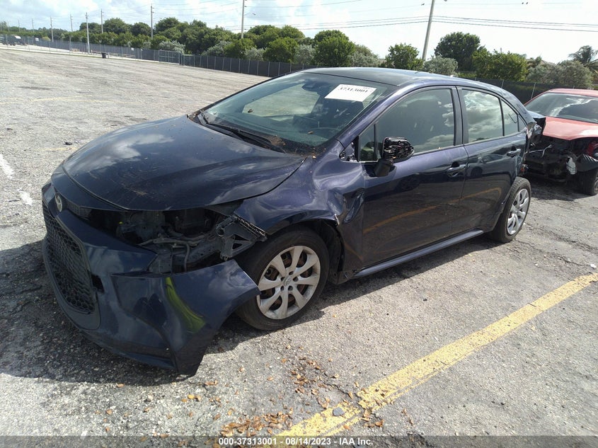 VIN JTDEPRAE5LJ077140 2020 TOYOTA COROLLA LE