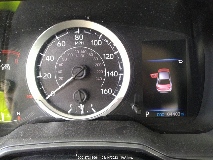 VIN JTDEPRAE5LJ077140 2020 TOYOTA COROLLA LE