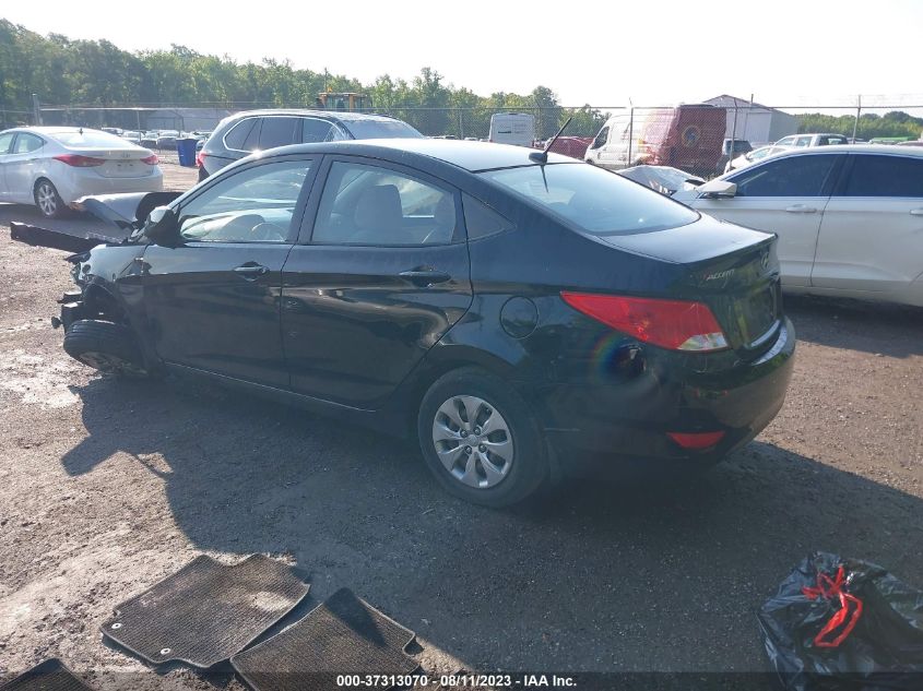 2016 HYUNDAI ACCENT SE - KMHCT4AE3GU112652