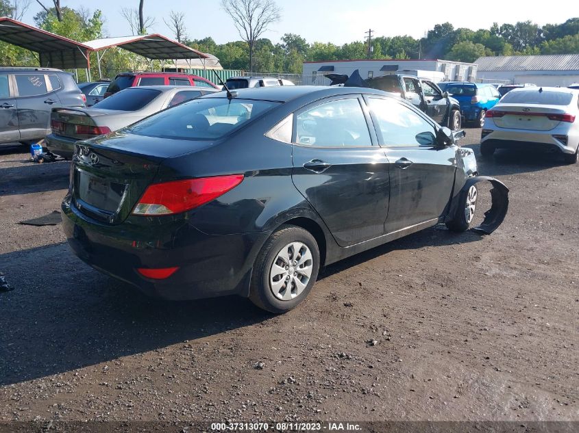 2016 HYUNDAI ACCENT SE - KMHCT4AE3GU112652