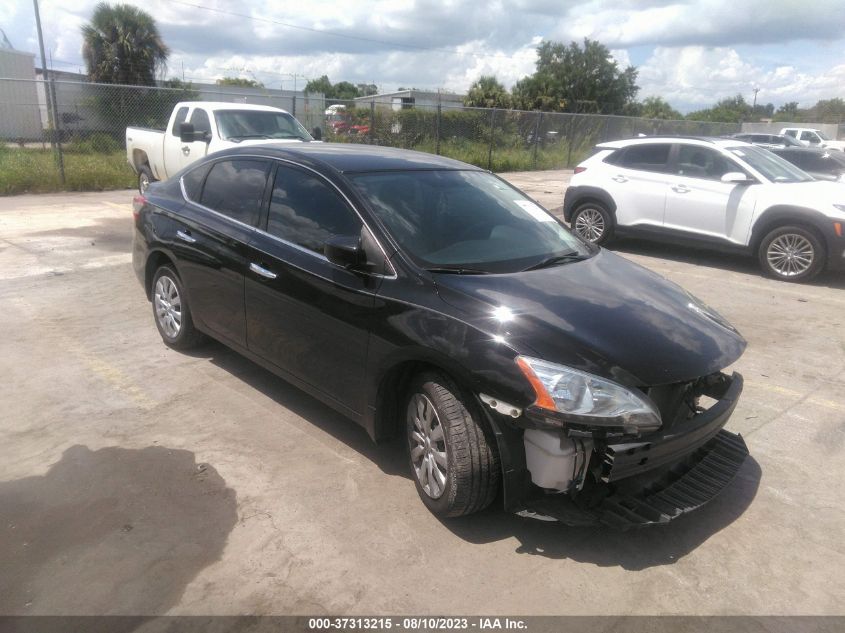 2015 NISSAN SENTRA S/SV/SR/SL - 3N1AB7AP1FY299129