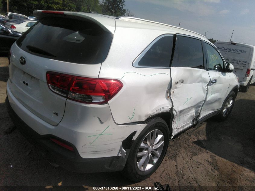 2016 KIA SORENTO LX - 5XYPGDA59GG135283