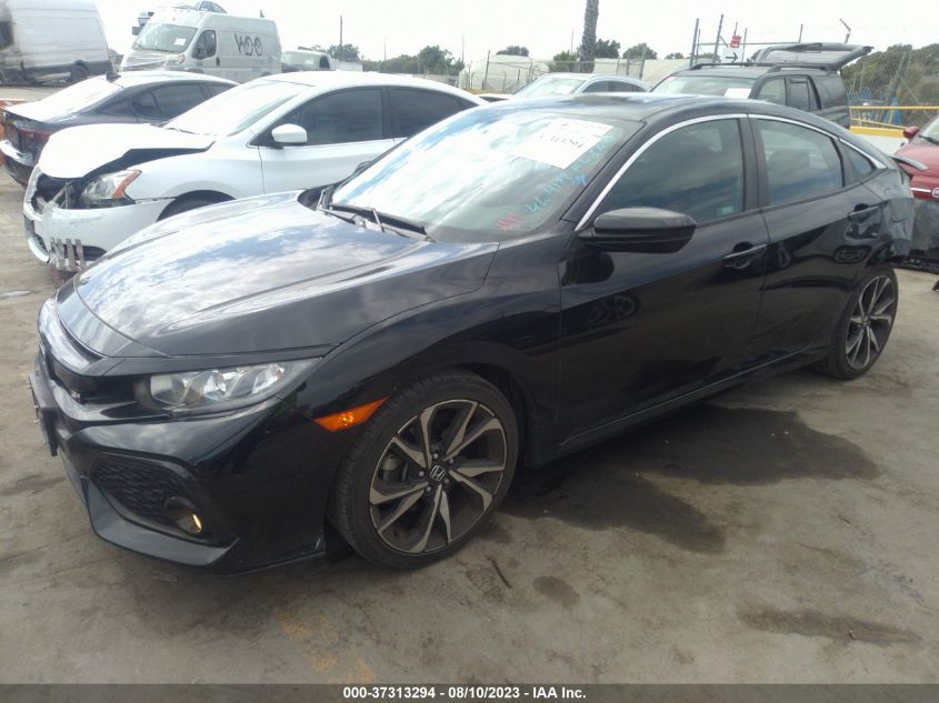2018 HONDA CIVIC SI SEDAN 2HGFC1E51JH707117