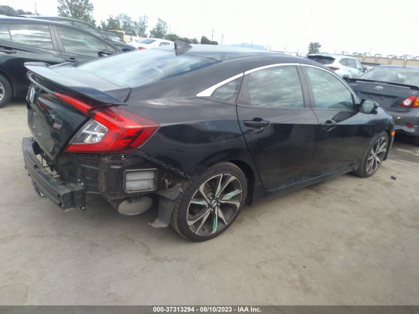 2018 HONDA CIVIC SI SEDAN 2HGFC1E51JH707117