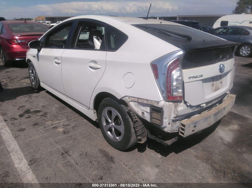 2014 TOYOTA PRIUS FOUR/FIVE/THREE/ONE/TWO - JTDKN3DU9E0377751