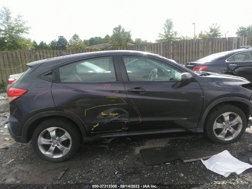 2016 HONDA HR-V LX - 3CZRU6H38GM741866
