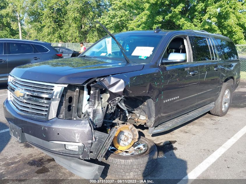 2016 CHEVROLET SUBURBAN K1500 LTZ - 1GNSKJKC8GR389225