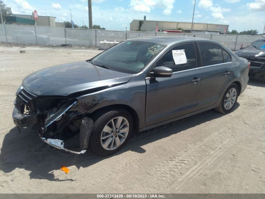 2015 VOLKSWAGEN JETTA SEDAN 1.8T SE W/CONNECTIVITY - 3VWD07AJ1FM231249