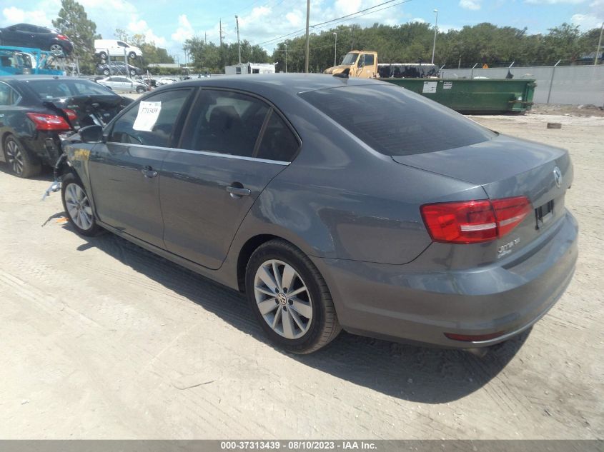 2015 VOLKSWAGEN JETTA SEDAN 1.8T SE W/CONNECTIVITY - 3VWD07AJ1FM231249