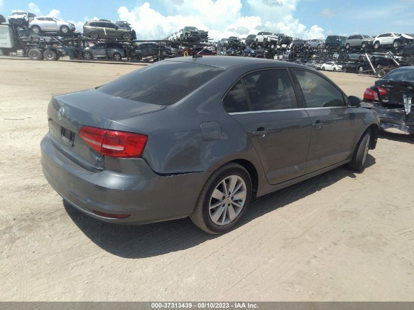 2015 VOLKSWAGEN JETTA SEDAN 1.8T SE W/CONNECTIVITY - 3VWD07AJ1FM231249