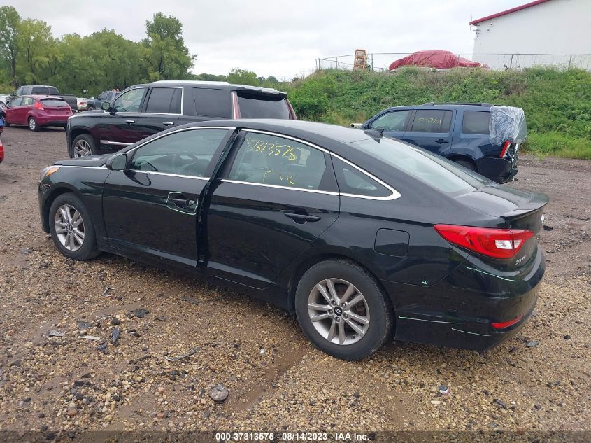 2016 HYUNDAI SONATA 2.4L SE - 5NPE24AF3GH385190