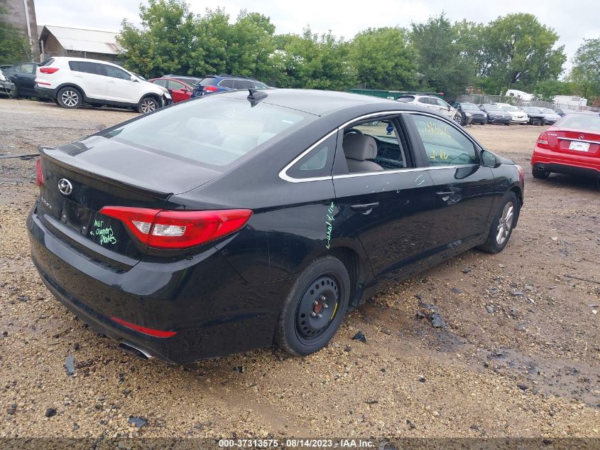 2016 HYUNDAI SONATA 2.4L SE - 5NPE24AF3GH385190