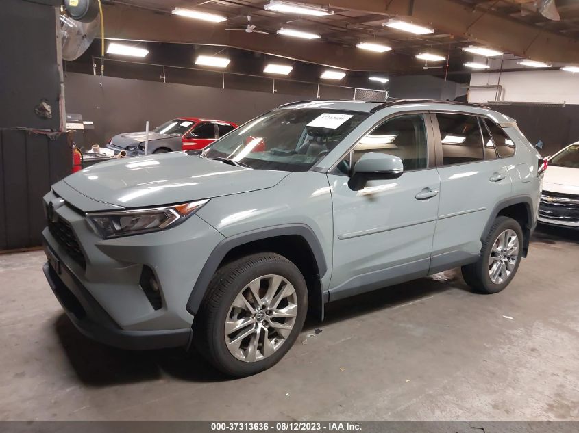 2021 TOYOTA RAV4 XLE PREMIUM - 2T3A1RFV9MW154412
