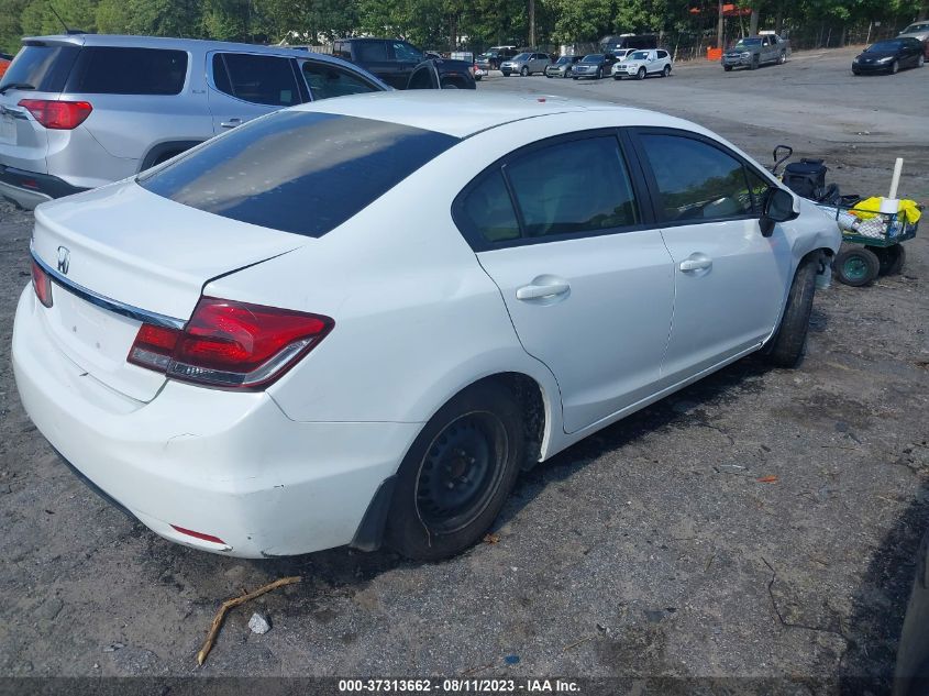 2013 HONDA CIVIC SDN LX - 19XFB2F5XDE022281