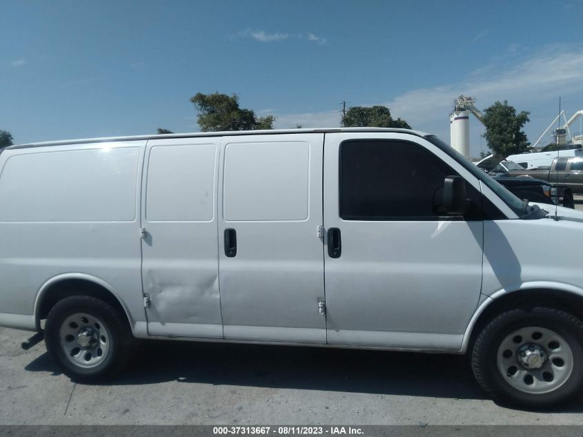 2013 CHEVROLET EXPRESS CARGO VAN - 1GCSGAFX1D1172102