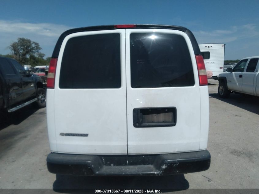 2013 CHEVROLET EXPRESS CARGO VAN - 1GCSGAFX1D1172102