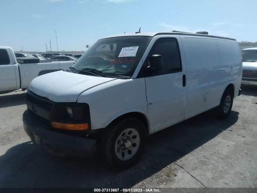 2013 CHEVROLET EXPRESS CARGO VAN - 1GCSGAFX1D1172102