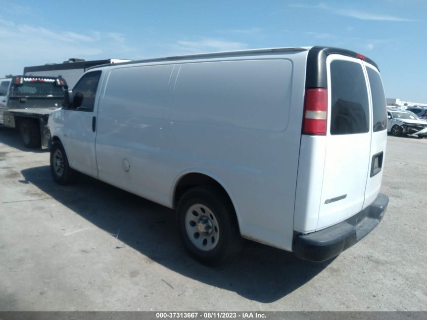 2013 CHEVROLET EXPRESS CARGO VAN - 1GCSGAFX1D1172102