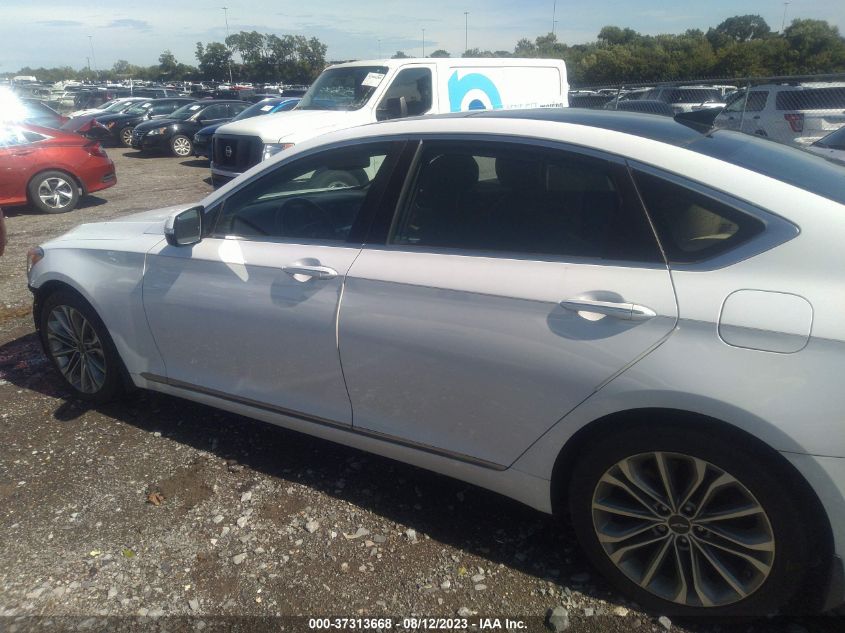 2017 GENESIS G80 3.8L KMHGN4JE5HU195031