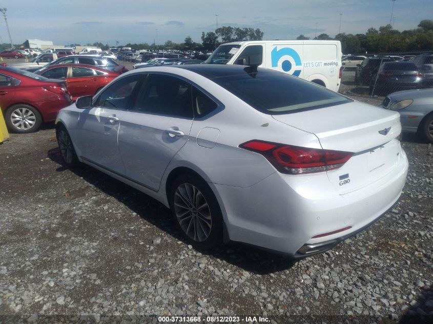 2017 GENESIS G80 3.8L KMHGN4JE5HU195031