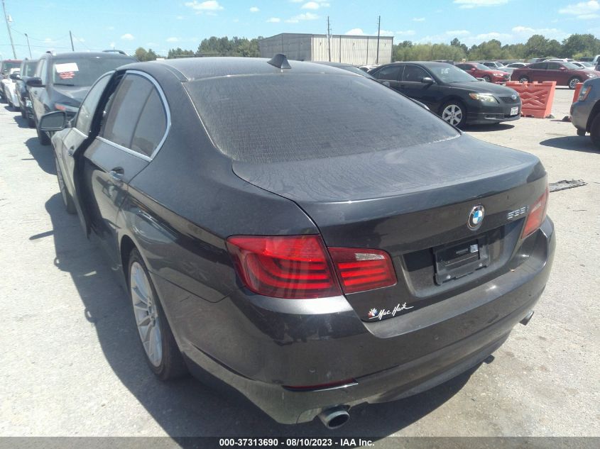 2013 BMW 5 SERIES 535I - WBAFR7C52DC817956