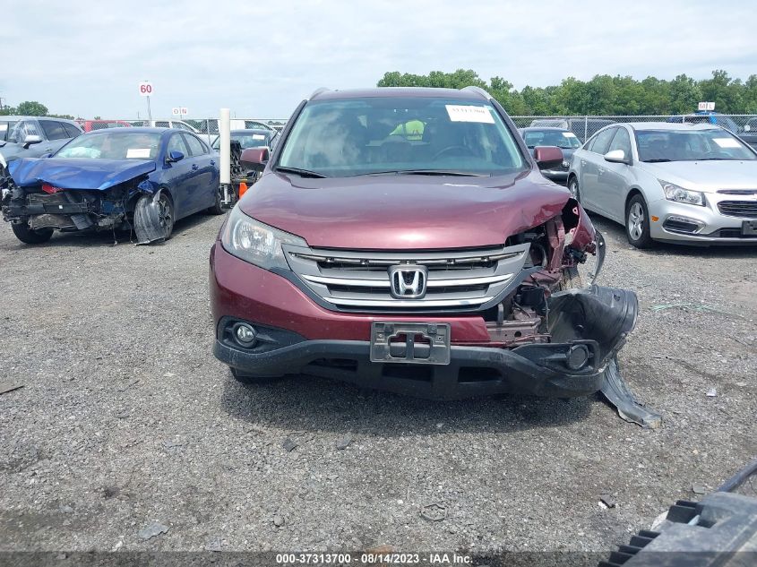 2013 HONDA CR-V EX-L - 5J6RM4H74DL066957