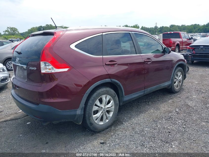 2013 HONDA CR-V EX-L - 5J6RM4H74DL066957