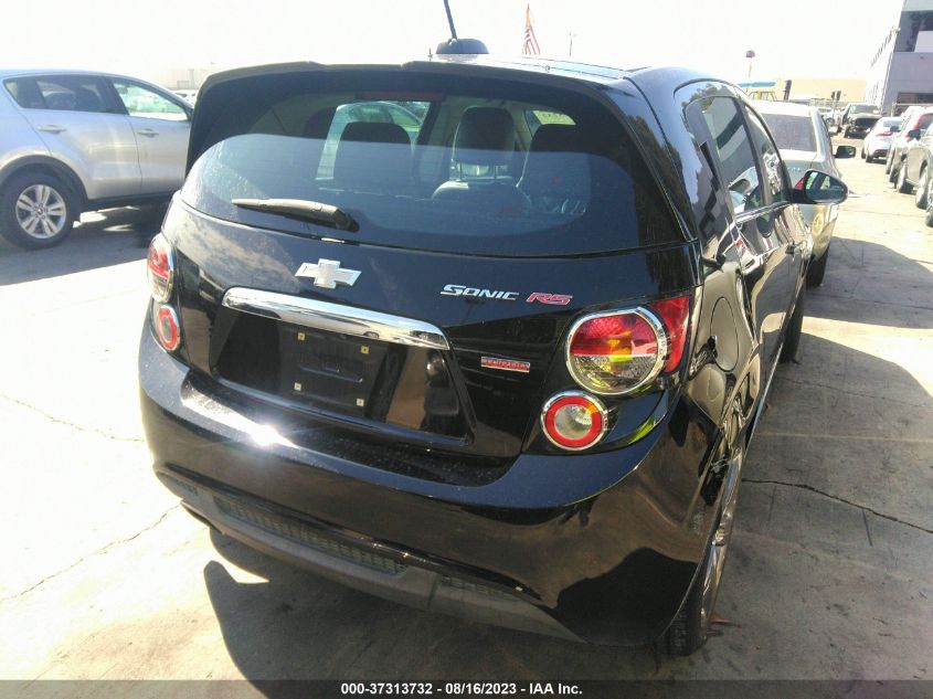 2016 CHEVROLET SONIC RS - 1G1JG6SB8G4105320
