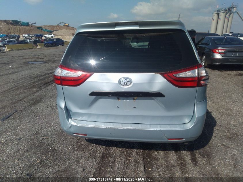 2015 TOYOTA SIENNA L - 5TDZK3DC7FS563981
