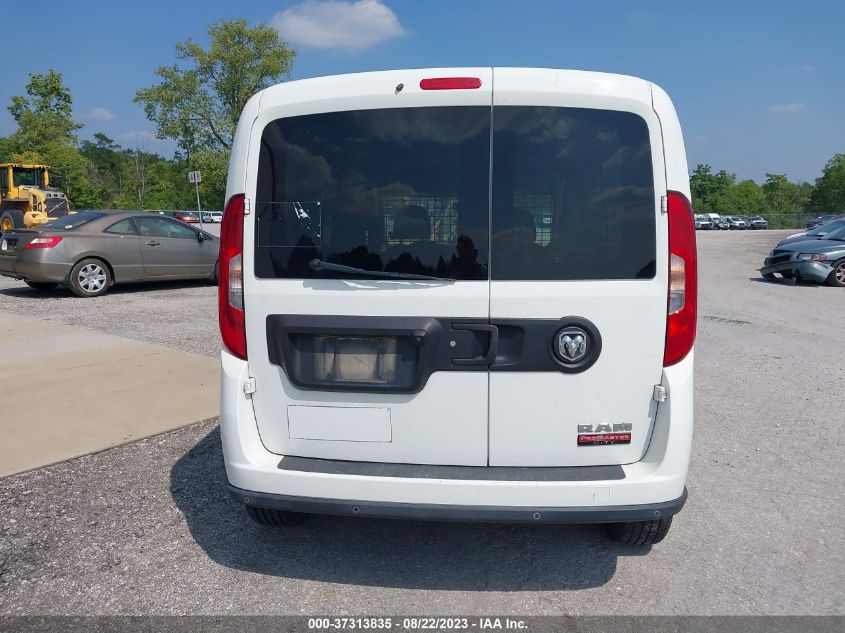 2017 RAM PROMASTER CITY CARGO VAN TRADESMAN SLT ZFBERFBB0H6E53160