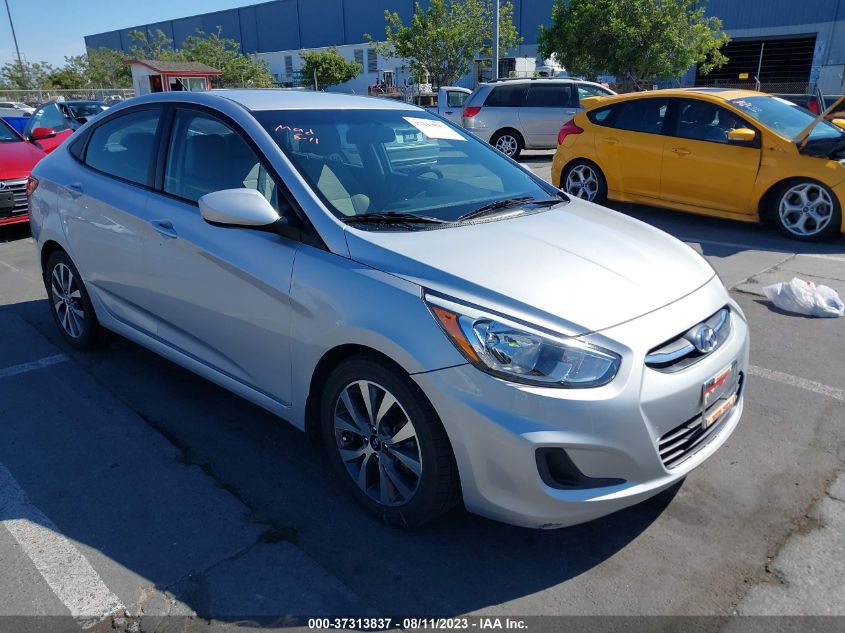 2017 HYUNDAI ACCENT VALUE EDITION - KMHCT4AEXHU350774