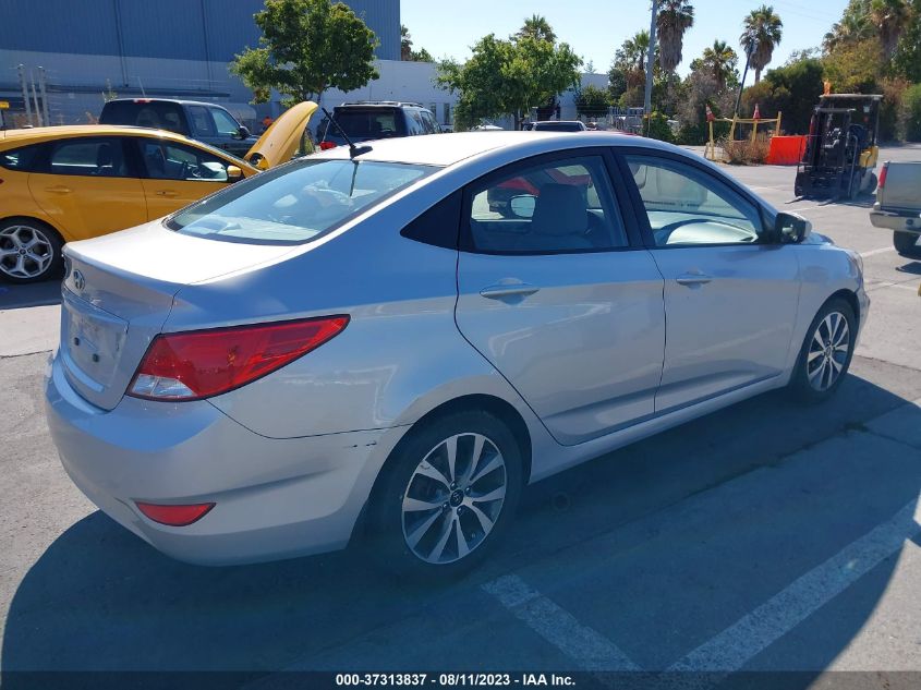 2017 HYUNDAI ACCENT VALUE EDITION - KMHCT4AEXHU350774