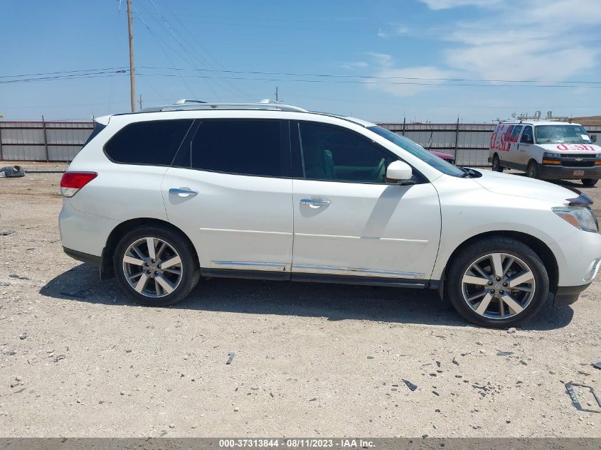 2014 NISSAN PATHFINDER PLATINUM - 5N1AR2MNXEC704073