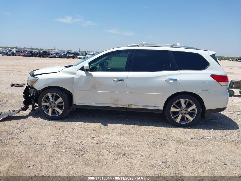 2014 NISSAN PATHFINDER PLATINUM - 5N1AR2MNXEC704073