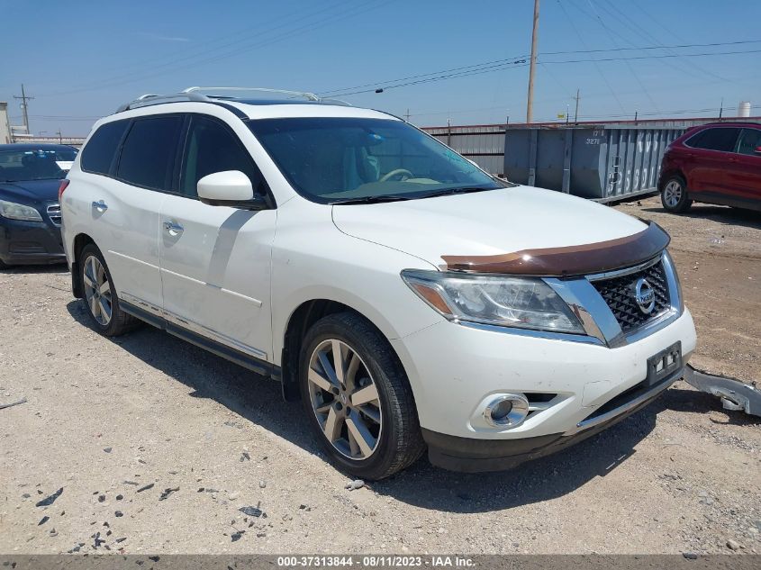 2014 NISSAN PATHFINDER PLATINUM - 5N1AR2MNXEC704073