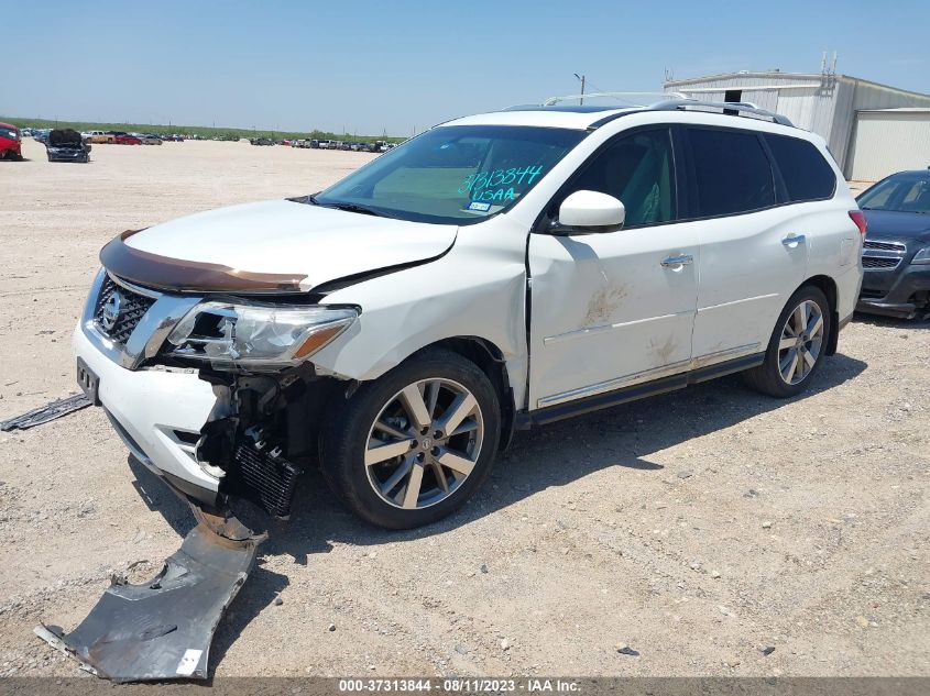 2014 NISSAN PATHFINDER PLATINUM - 5N1AR2MNXEC704073
