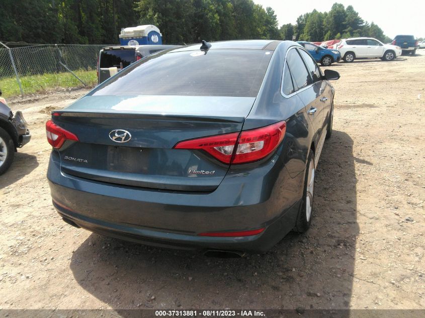 2016 HYUNDAI SONATA 2.4L LIMITED - 5NPE34AF2GH429435