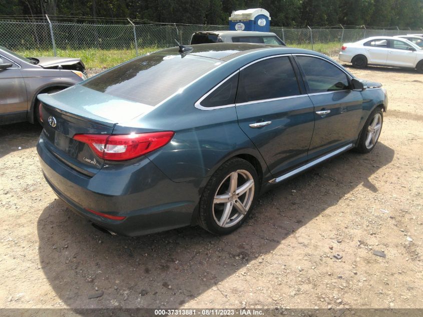 2016 HYUNDAI SONATA 2.4L LIMITED - 5NPE34AF2GH429435