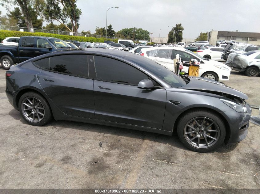 2021 TESLA MODEL 3 LONG RANGE - 5YJ3E1EB0MF047941