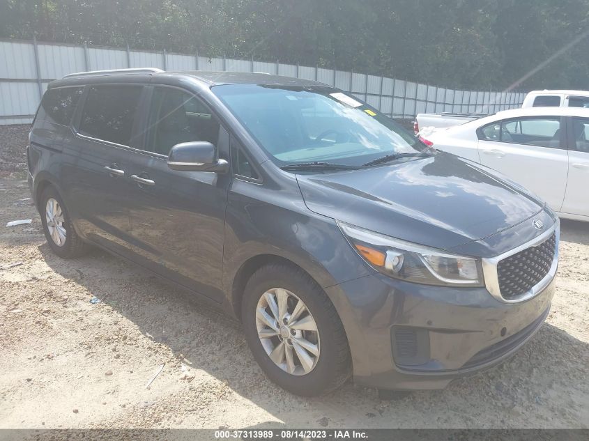 2017 KIA SEDONA LX - KNDMB5C17H6238711