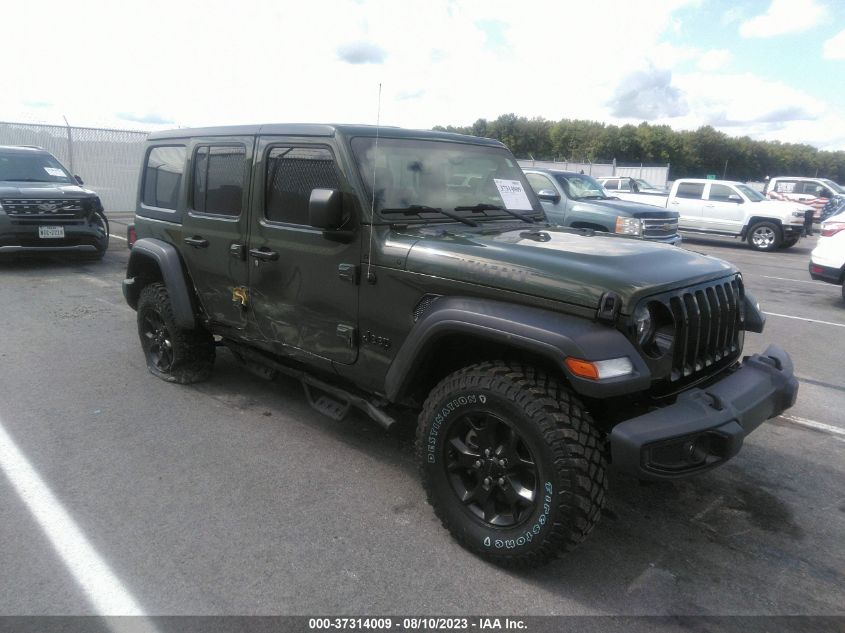 2020 JEEP WRANGLER UNLIMITED WILLYS - 1C4HJXDNXLW333712