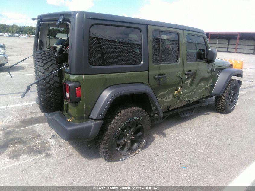 2020 JEEP WRANGLER UNLIMITED WILLYS - 1C4HJXDNXLW333712