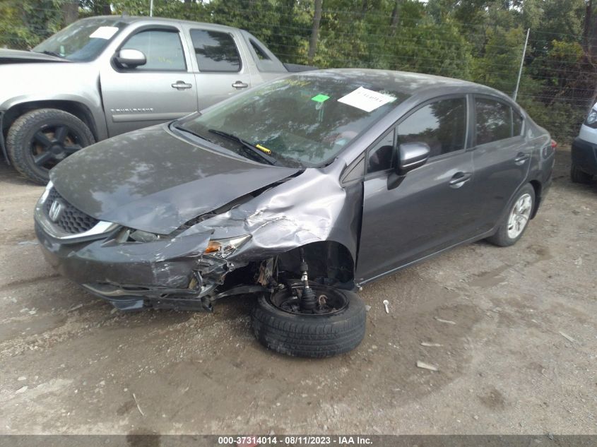 2014 HONDA CIVIC SEDAN LX - 2HGFB2F56EH507671